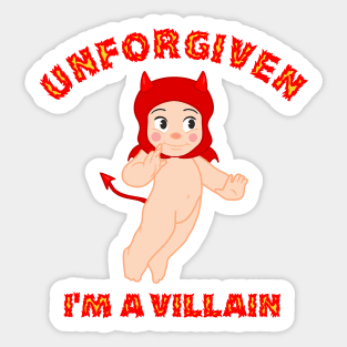 Unforgiven Sticker